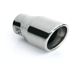 Lampa 40869 Stainless Steel Exhaust Trim TS-38, 35-42mm, 2 Ports, Flange, CE, Silver