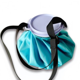 Geeloa Ice Bag Ice Bag, Ice Bag, Golf 2.8 inches (7.3 cm), Large Diameter Icing Bag, Cold Use, For Both Temperatures, Water Leak Prevention, Sports, Cooling, Cool Down, For Summer Heat Prevention (9