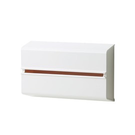ideaco WALL PT Paper Towel / Tissue Holder on Any Wall White
