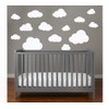 MacDecal.de Clouds Set of 16 Large Cloud Wall Stickers, Wall