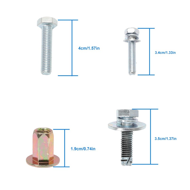 AUROLYNNE 68193128AB Sidestep Hardware Kit Fit for Ram 3500 2500