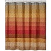 Popular Bath Shower Curtain, Miramar Collection, 70" x 72", Multicolor