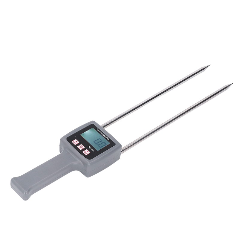 Hay Moisture Meter ABS Housing Digital Display Handheld Multifunctional Portable