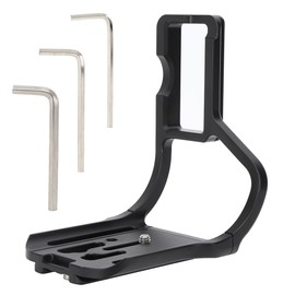 Aluminium Alloy Quick Release L Plate Hand Grip Bracket for Nikon D800/D800E/D810 Camera with Battery Handle