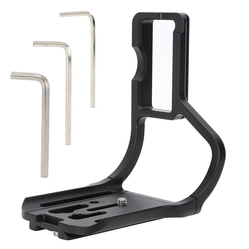 Aluminium Alloy Quick Release L Plate Hand Grip Bracket for