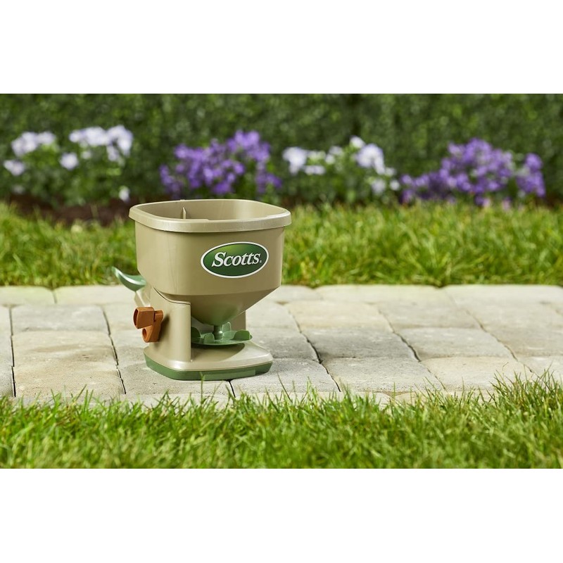 Scotts Whirl Hand Held Spreader (71006), Gray Small