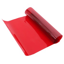 ibasenice Red Color Filter Sheet Color Filter Paper Correction Gel Lighting Filter Transparent Light Film for Photo Studio Light Strobe Flashlight