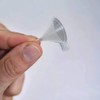 3 x Very Small (Tiny) Food Safe Plastic Funnels 2.1cm