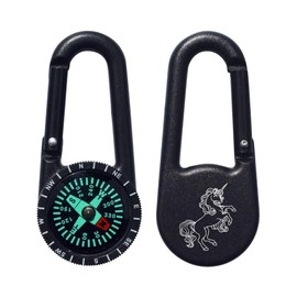 'Beautiful Unicorn' Compass Keyring (KC00035904)