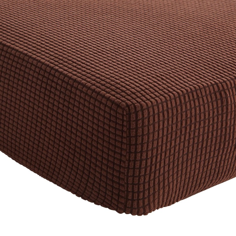 Juvale 2 Pack Stretch Couch Cushion Slipcovers, Reversible Polyester Outdoor