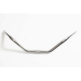 HIGH BIKE RIDING POSITION EXTRA WIDE, EXTRA RISE, EXTRA COMFORT, NORTH ROAD DUTCH TYPE BIKE HANDLEBAR, 670mm WIDE, 100mm RISE