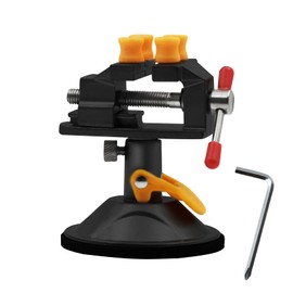 Work Bench Vise | 360 Degrees Rotation Adjustable Bench Vise - 360 Degree Rotating Table Clamp Aluminum Alloy Adjustable Carving Tools for Sculpture Wood Craft Metalworking