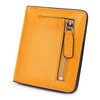 AINIMOER Small Leather Wallet for Women, Ladies Credit Card Holder