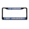 Fastasticdeals 173Rd Airborne Sky Soldiers Military License Plate Frame Tag Holder Cover