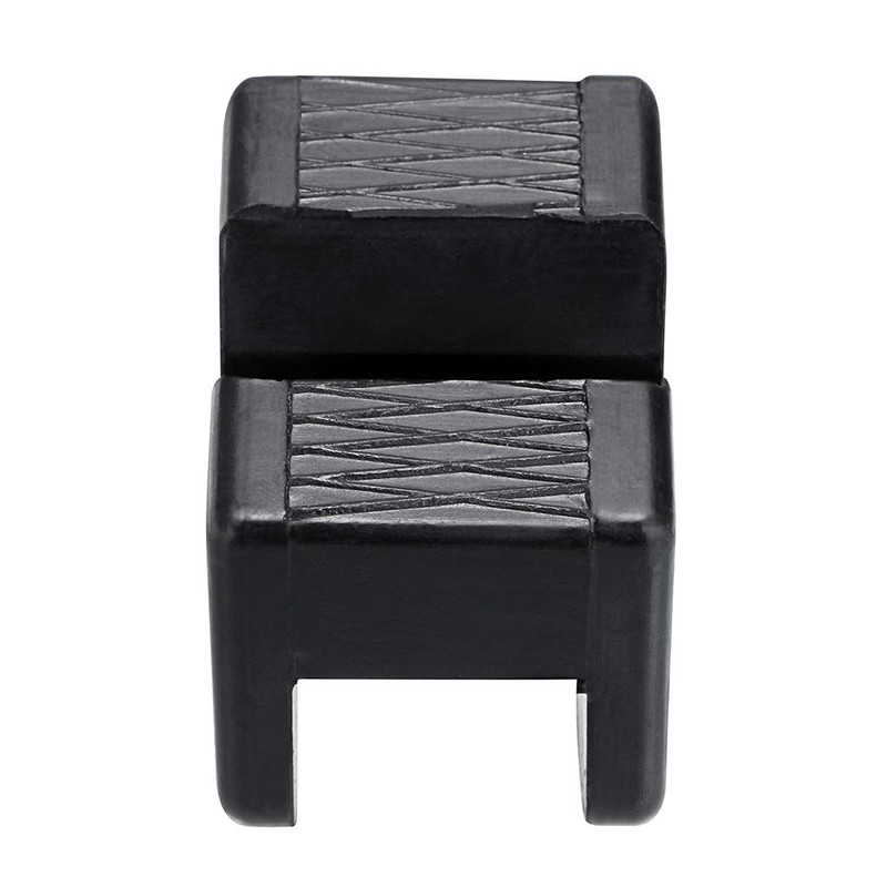 Skelang 2 Pcs Jack Stand Pad, Axle Stand, Universal Slotted