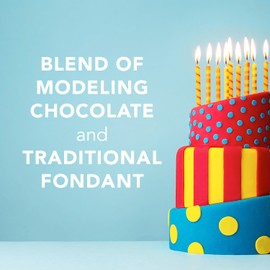 Dream Clean White Fondant, Vanilla, 2 Pounds