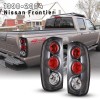 Wolfx Tail Lights Clear for 1998-04 Nissan Frontier Pickup Rear