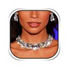 JAKAWIN Rhinestone Choker Necklace Set Chunky Diamond Jewelry Set Prom