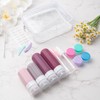 MODENGKONGJIAN 16 Pack Travel Bottles for Toiletries,TSA Approved Silicone Squeezable