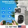 beenocam Smart Home Camera Dual Lens WiFi Security 2pcs Outdoor