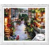 Wizardi Counted Cross-Stitch Kit Evening in Venice 46-02 Magic Needle