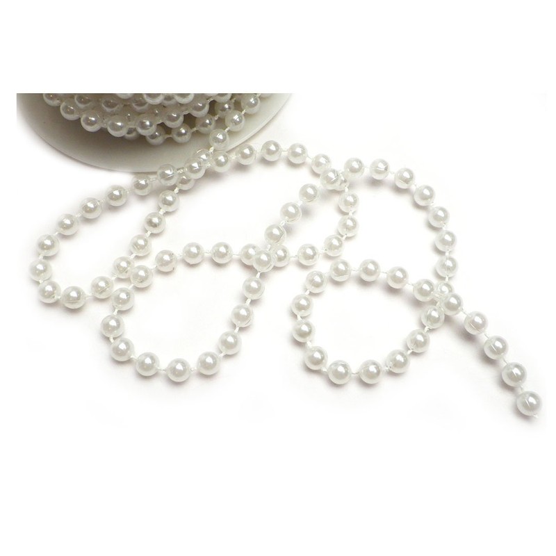 Set of pearl chain, pearl garland, Christmas Advert Wedding Table