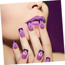 BIUDECO Butterfly Nail Art Decorations of Manicure Stickers for DIY Nail Designs for Professional and Personal Use