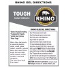Rhino Glue Medium Thick Gel, Heavy Duty 40 Gram Clear