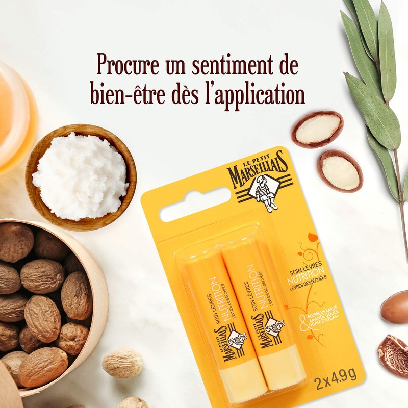 Le Petit Marseillais Lip Care with Shea, Almond and Argan