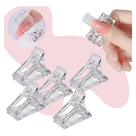 Mafab 5 Pinza Clip Para Polygel Acrygel Molde Uñas Dual System F