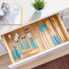mDesign Plastic Kitchen Cabinet Drawer Storage Organizer Tray - for