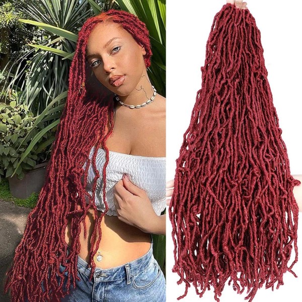 Does not apply Soft Locs 24 Inch 6 Packs Faux