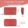 Baur Women's Genuine Leather Wallet with RFID Protection, Large Wallet,