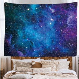 Ulticool - Tapestry Decoration Home - Nature Galaxy Universe Planets Solar System - 200 x 150 cm - Wall Towel Wall Hangings - Accessories for Bedroom Living Room Children's Room