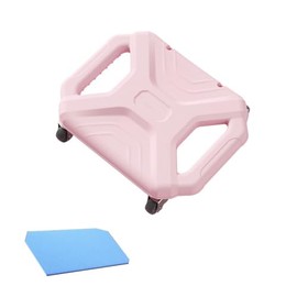 HHWRT Abdominal Sliders, Ab Roller Abdominal Slider Four, Abdominal Exerciser Multi Function, Exercise Gliding Discs, Fitness Rolling Board with Knee Pad for Home and Gym Ab Training Fitness