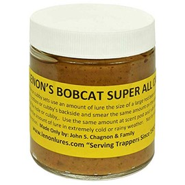 Lenon's Bobcat Super All Call Lure 8 oz Jar Long Liner Trapper's Special