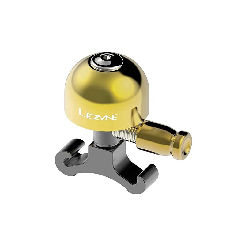 Lezyne Classic Brass Bell Bicycle Bell, Black, M