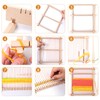 Weaving for Children, 24 x 28 cm Wooden Loom for