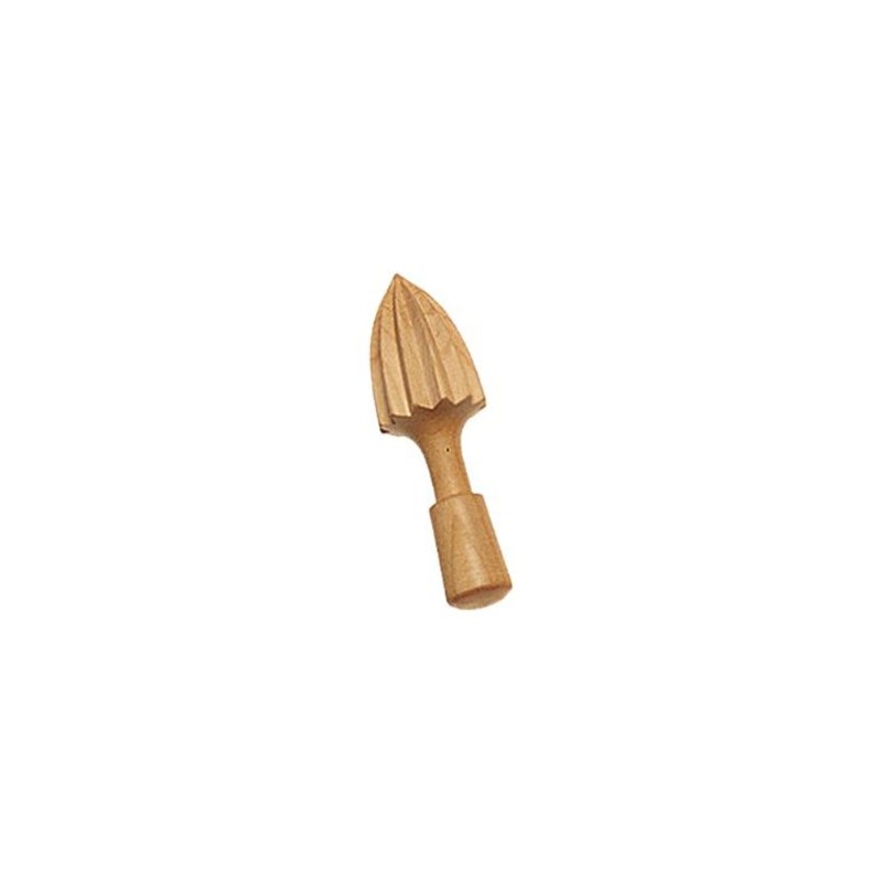Alessi UT108 Zitronenpresse aus Kischbaumholz, Holz, braun, 7 x 15.5