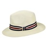 Stetson Matte Fabric Fedora HAT (L) Natural