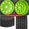 BRCatWPark BRCatWPark RC Front/Rear Wheel Tires for 1/14 Mojave Grom,4pcs