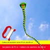 Gran Cometa De Cobra Para Niños Adultos Con Cola Superlarga
