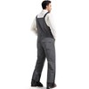 FREE SOLDIER Men's Insulated Waterproof Snow Bibs Ski Overalls(Charcoal Gray,M/30L)