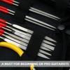 Guitar Repair Kit, Guitar Maintenance Tools with Guitar Needle File/String
