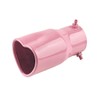 Sandfren 2.5" to 2.8" Car Exhaust Tip, 2.5" Inlet 2.8"