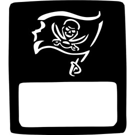 JeepTails Pirate Flag Tail lamp Light Covers Compatible with Jeep Wrangler JL (Non-LED) - Black - Set of 2