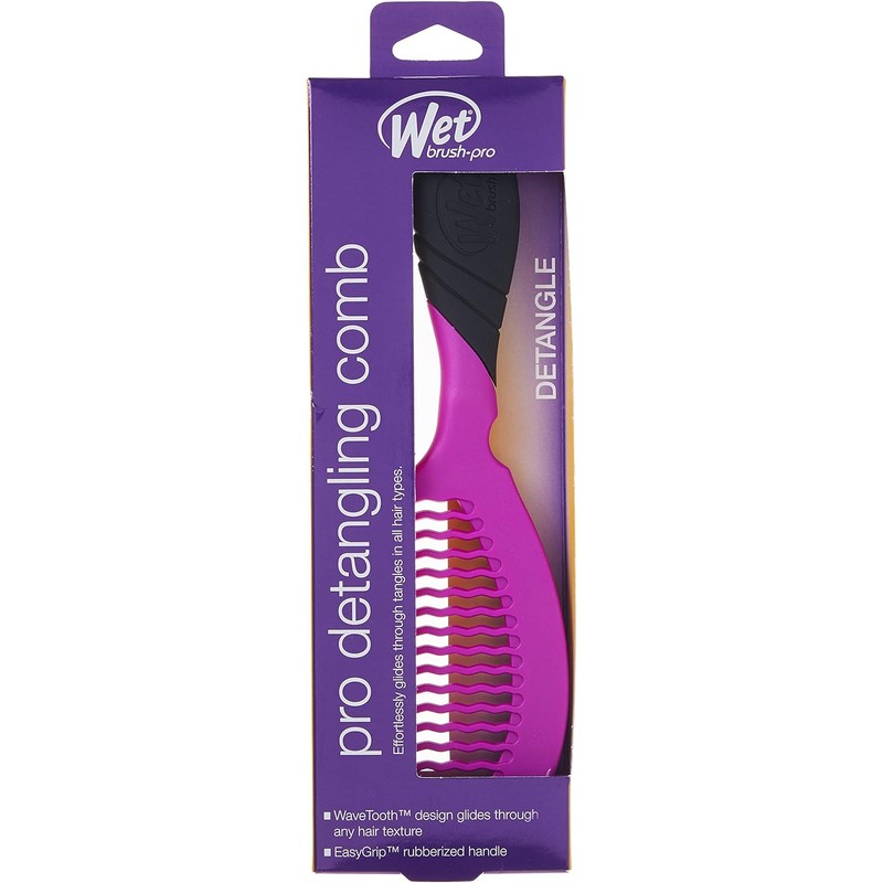 Wet Brush Pro Basin Comb Detangler Purple