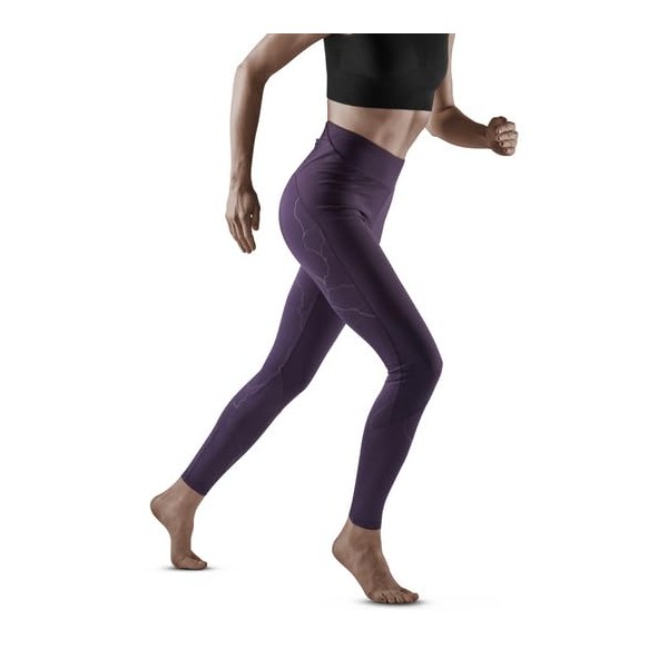 CEP Womens Reflective Tights Leggings Purple