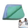 Large Absorbent Incontinence Bed Protector Reusable Washable Incontinence Bed Pad