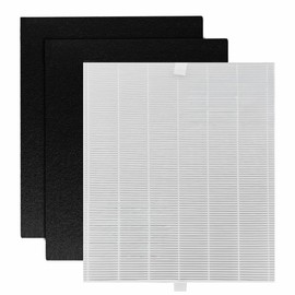 Bagean AP 1512HH Filter Replacement Compatible with Coway Airmega AP-1512HH Mighty & 200M Air Purifier - Fits Coway Airmega Filter Replacement - Absorbs Odor & Freshens the Air (1 Main + 2 Carbon)